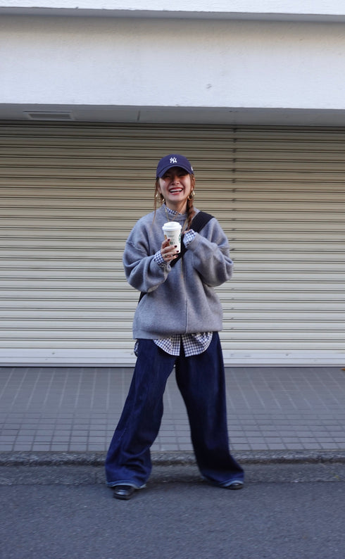 ベーシックルーズニット